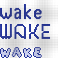 wake up text