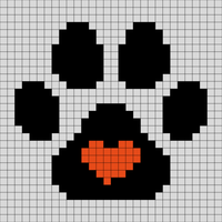 Copy of Cat Paw Granny Square (가방)