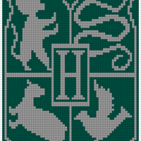 Harry Potter Potholder - double knit #4