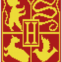 Copy of Harry Potter Potholder - double knit