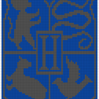 Harry Potter Potholder - double knit #3