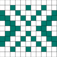 second motif for scarf