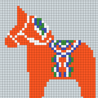 Orange Horse