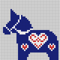 Navy Horse