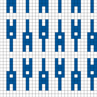 mosaïque lettre A