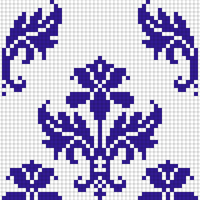 double knit flowers