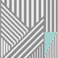 Fingering Weight Long Stripes L C3
