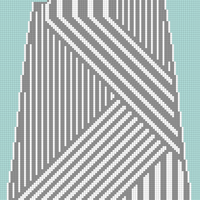 Fingering Weight Long Stripes L C2