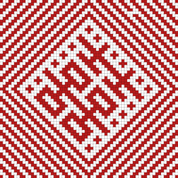 竹編-喜字