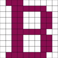 B