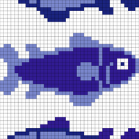 Fish colourwork