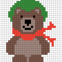 Copy of Bear for Christmas Stocking