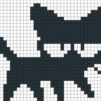 Crochet Bored Cat Tapestry Pattern