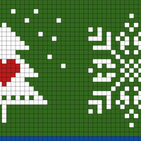 christmas tree with heart and snowflake 4 - Oliver