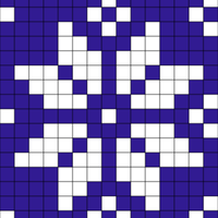 Copy of snow flake border