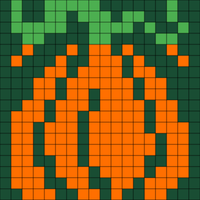 Dice Bag -Pumpkin
