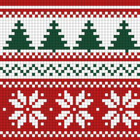Christmas Fair Isle for Hat