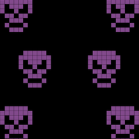 Skull pattern