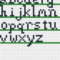 lower case letters