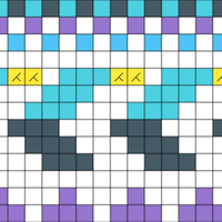 Graphic Yoke Pullover Chart 2