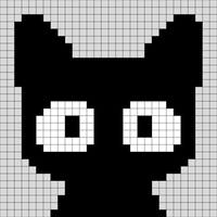 Copy of Big Eye Cat Granny Square (가방)