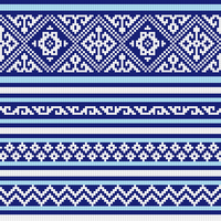 egyptian sock colorwork bands :)