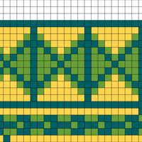 12 stitch color chart