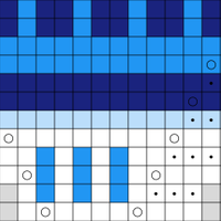 Oslo shawl chart 3