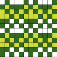 Tricolour diamonds