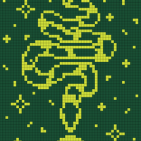 Copy of snake with moon