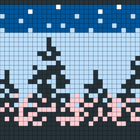 Copy of pine trees