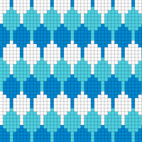 Copy of Copy of Dragon scale colorwork