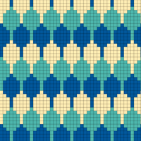 Copy of Dragon scale colorwork