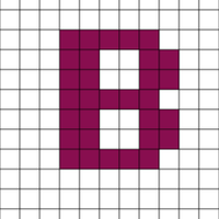 B