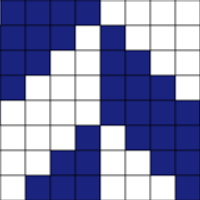 Vest - offset chevron