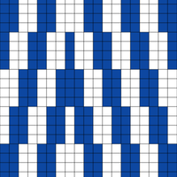 knit purl chevron