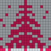 xmas tree motif