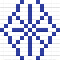 White square