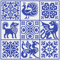 Copy of #64 Heraldic Sampler
