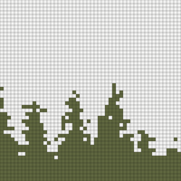 Forest Treeline Sweater