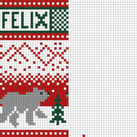 Christmas stocking Bear