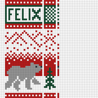 Copy of Copy of Copy of Christmas stocking Bear