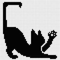 Stretching Cat