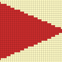 Triangle Flag Plus M