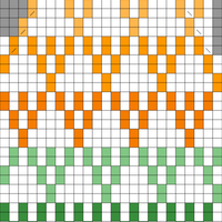 gradient dots hat