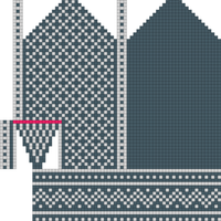 Copy of Worsted Mitten Template