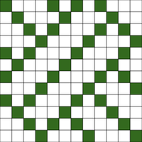 Diamond Weave (dark on light)