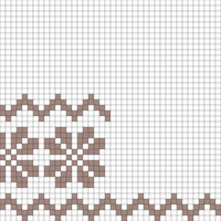 Mitaine snowflakes 