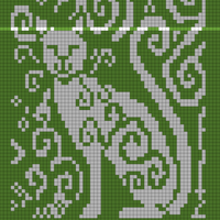 Copy of cat mosaic
