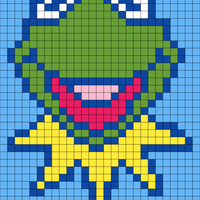 pixel kermit 34x27